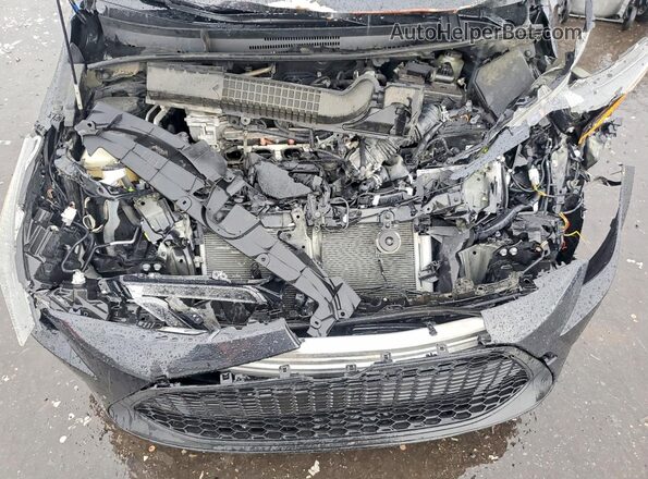 JTDEPRAE1LJ046371 2020 TOYOTA COROLLA Black Widok wnętrza z tyłu