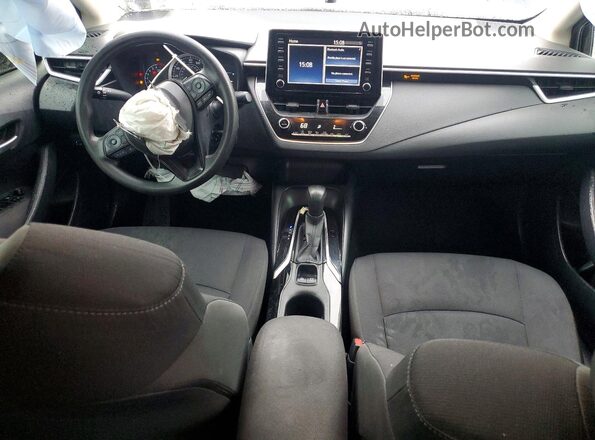 JTDEPRAE1LJ046371 2020 TOYOTA COROLLA Black Widok deski rozdzielczej