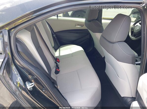 JTDEPRAE1LJ047553 2020 TOYOTA COROLLA Black Widok naklejki z numerem VIN