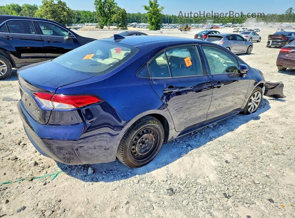 JTDEPRAE1LJ054387 2020 TOYOTA COROLLA Blue Հետևի աջ