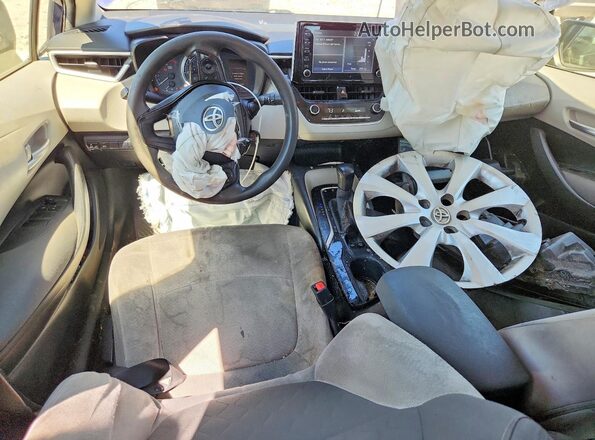 JTDEPRAE1LJ054387 2020 TOYOTA COROLLA Blue Առջևի վահանակի տեսք