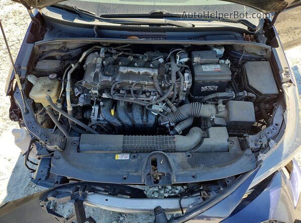 JTDEPRAE1LJ054387 2020 TOYOTA COROLLA Blue Սալոնի հետևի տեսք