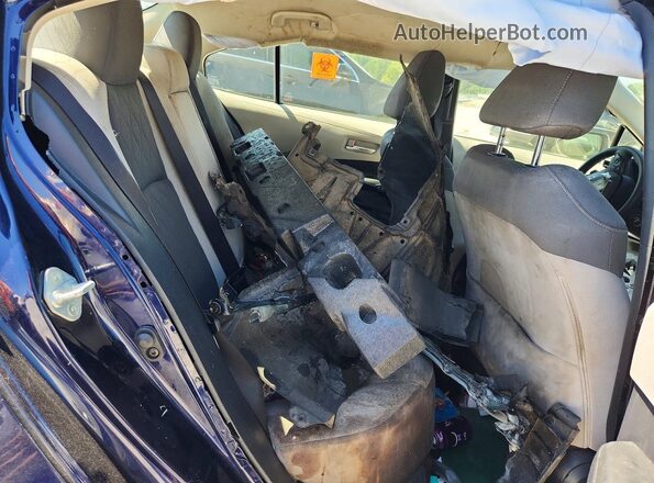 JTDEPRAE1LJ054387 2020 TOYOTA COROLLA Blue Հետևի նստատեղերի տեսք