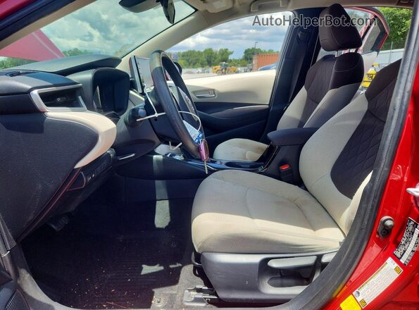 JTDEPRAE1LJ058875 2020 TOYOTA COROLLA Красный Вид салона спереди