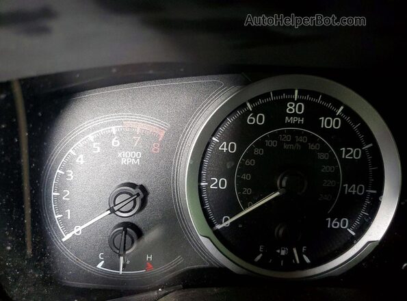 JTDEPRAE1LJ061579 2020 TOYOTA COROLLA Silver Widok zestawu wskaźników