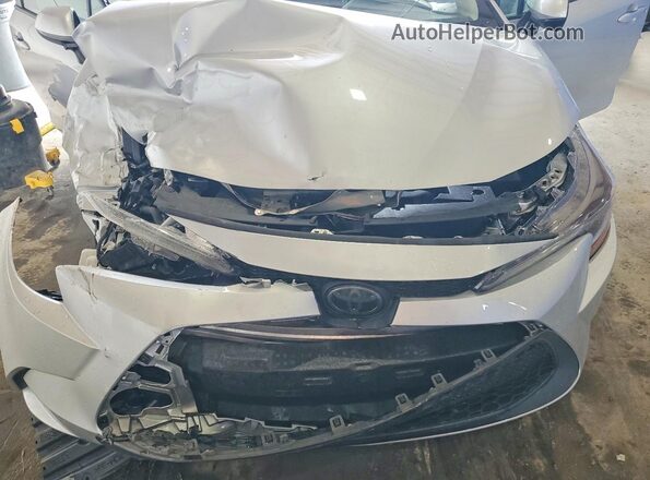 JTDEPRAE1LJ061579 2020 TOYOTA COROLLA Silver Widok wnętrza z tyłu