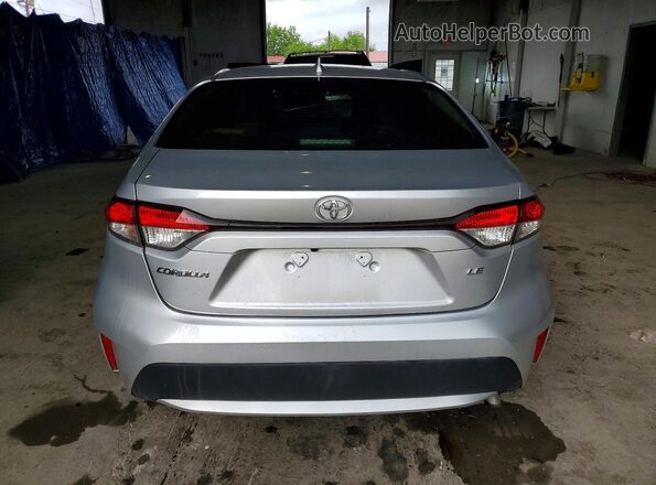 JTDEPRAE1LJ061579 2020 TOYOTA COROLLA Silver Widok z tyłu