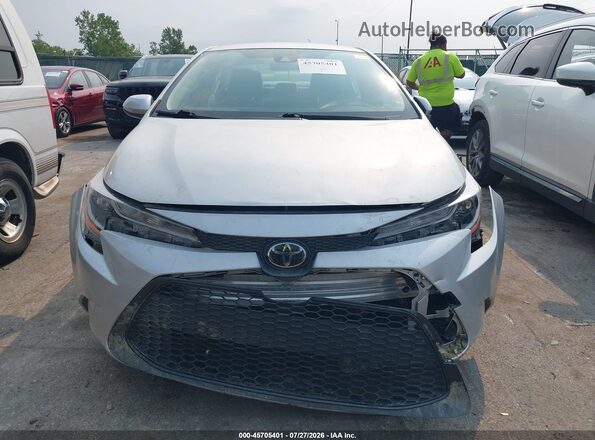JTDEPRAE1LJ071531 2020 TOYOTA COROLLA Silver Սարքավորումների վահանակի տեսք