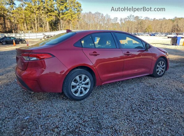 JTDEPRAE1LJ093187 2020 TOYOTA COROLLA Red Tył prawy