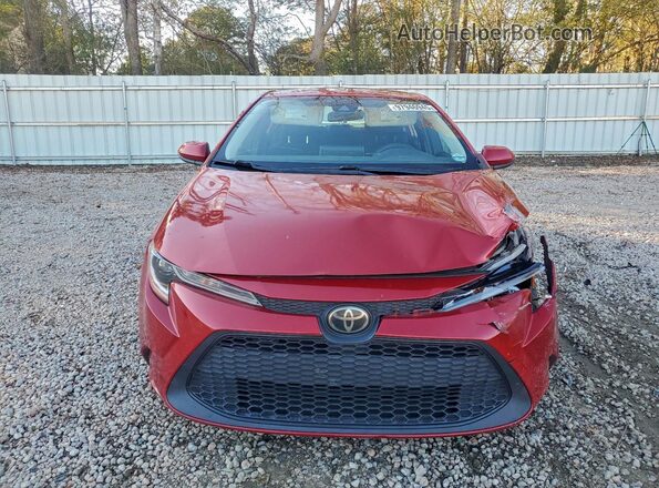 JTDEPRAE1LJ093187 2020 TOYOTA COROLLA Red Widok z przodu