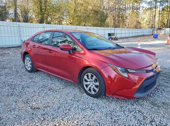 JTDEPRAE1LJ093187 2020 TOYOTA COROLLA Red Przód prawy