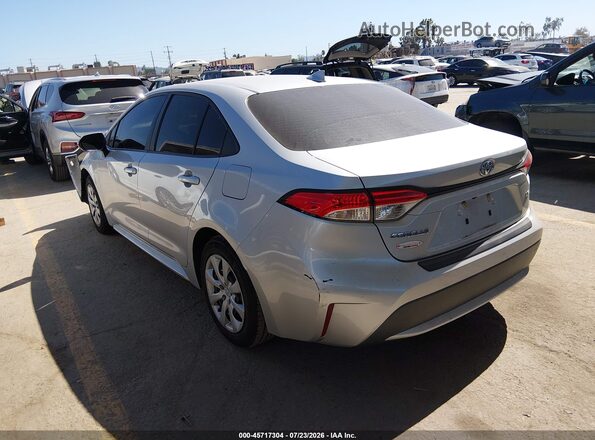JTDEPRAE1LJ100266 2020 TOYOTA COROLLA Silver უკანა მარცხენა