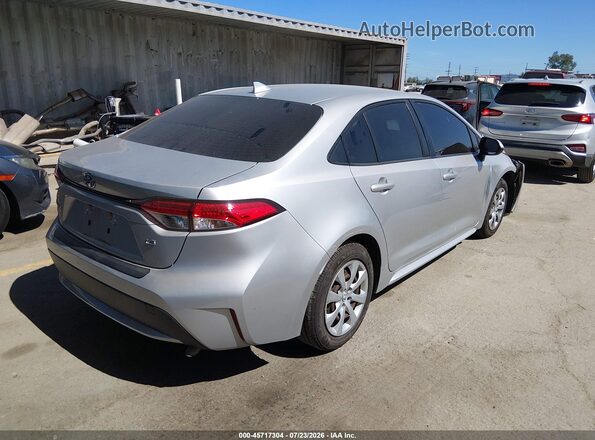 JTDEPRAE1LJ100266 2020 TOYOTA COROLLA Silver უკანა მარჯვენა