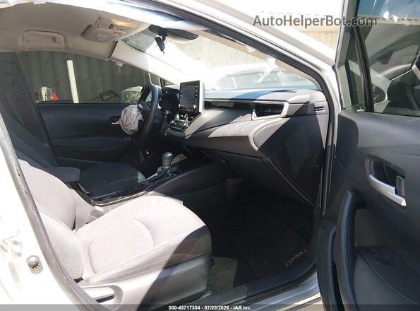 JTDEPRAE1LJ100266 2020 TOYOTA COROLLA Silver წინა სალონის ხედი