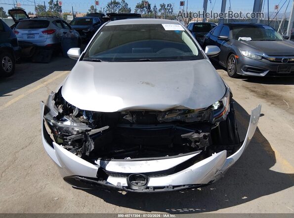 JTDEPRAE1LJ100266 2020 TOYOTA COROLLA Silver წინა ხედი