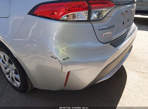 JTDEPRAE1LJ100266 2020 TOYOTA COROLLA Silver სალონის 360-გრადუსიანი ხედი