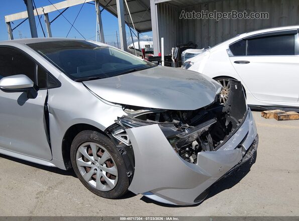 JTDEPRAE1LJ100266 2020 TOYOTA COROLLA Silver უკანა სალონის ხედი