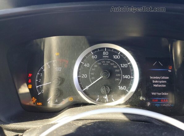 JTDEPRAE1LJ105838 2020 TOYOTA COROLLA Blue Widok zestawu wskaźników