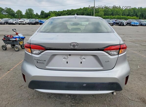 JTDEPRAE2LJ022497 2020 TOYOTA COROLLA Silver Rear view