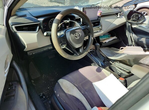 JTDEPRAE2LJ037307 2020 TOYOTA COROLLA Silver Vista del salpicadero