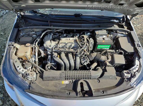 JTDEPRAE2LJ037307 2020 TOYOTA COROLLA Silver Vista interior trasera