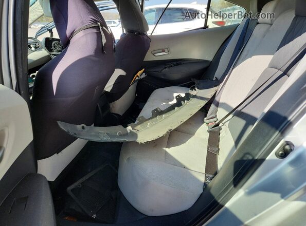 JTDEPRAE2LJ037307 2020 TOYOTA COROLLA Silver Vista de los asientos traseros