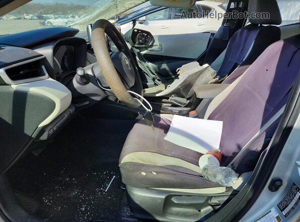 JTDEPRAE2LJ037307 2020 TOYOTA COROLLA Silver Vista interior delantera