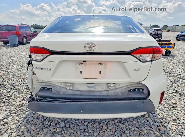 JTDEPRAE3LJ006518 2020 TOYOTA COROLLA White უკანა ხედი