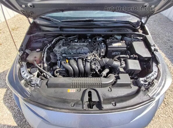 JTDEPRAE3LJ056433 2020 TOYOTA COROLLA Blue Rear interior view