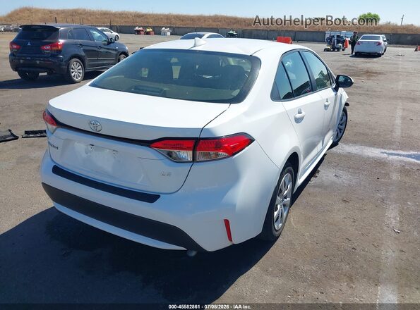 JTDEPRAE3LJ067710 2020 TOYOTA COROLLA White უკანა მარჯვენა