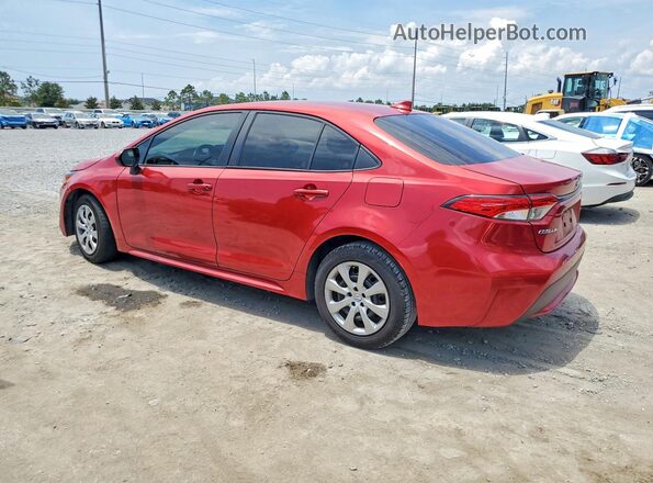 JTDEPRAE3LJ093014 2020 TOYOTA COROLLA Red უკანა მარცხენა