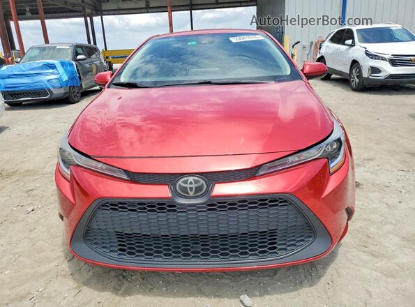 JTDEPRAE3LJ093014 2020 TOYOTA COROLLA Red წინა ხედი