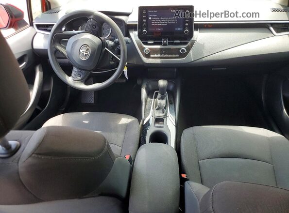 JTDEPRAE3LJ093014 2020 TOYOTA COROLLA Red წინა პანელის ხედი
