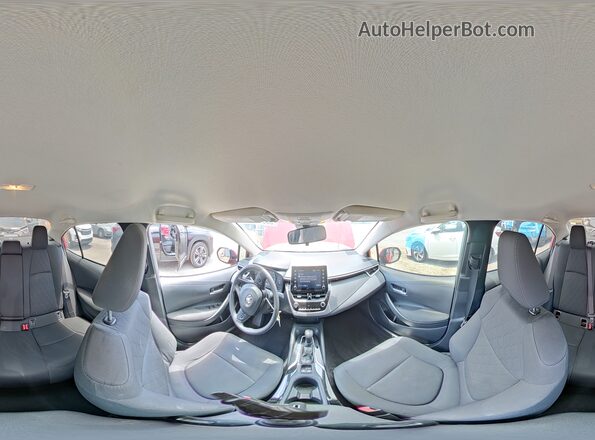 JTDEPRAE3LJ093014 2020 TOYOTA COROLLA Red VIN კოდის სტიკერის ხედი