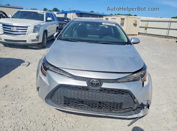 JTDEPRAE4LJ009881 2020 TOYOTA COROLLA Silver Front view