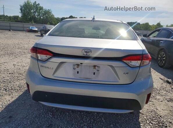 JTDEPRAE4LJ009881 2020 TOYOTA COROLLA Silver Rear view