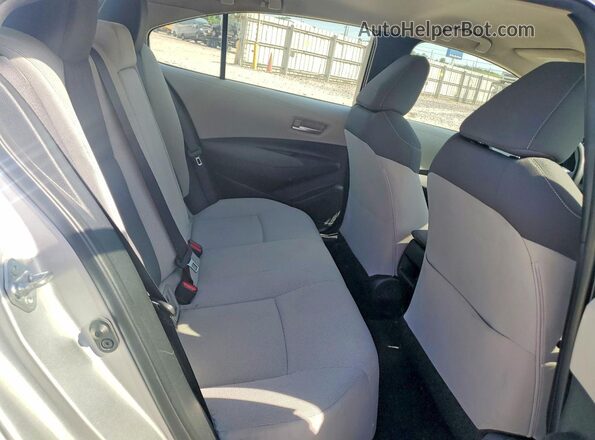 JTDEPRAE4LJ009881 2020 TOYOTA COROLLA Silver Rear seats view