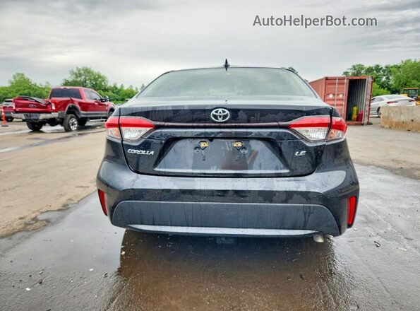 JTDEPRAE4LJ016054 2020 TOYOTA COROLLA Black Вид ззаду