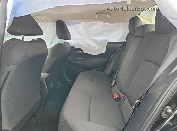 JTDEPRAE4LJ016054 2020 TOYOTA COROLLA Black Вид задніх сидінь