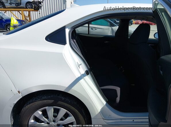 JTDEPRAE4LJ046767 2020 TOYOTA COROLLA White Vista de la etiqueta del VIN