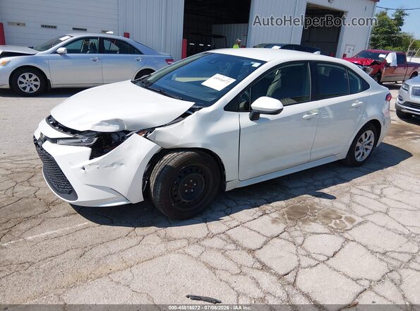 JTDEPRAE4LJ046767 2020 TOYOTA COROLLA White Vista tres cuartos delantera izquierda