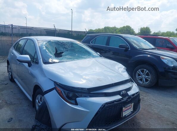 JTDEPRAE4LJ060233 2020 TOYOTA COROLLA Silver Դիմացի տեսք