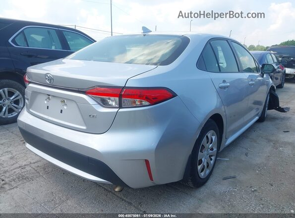 JTDEPRAE4LJ060233 2020 TOYOTA COROLLA Silver Հետևի աջ
