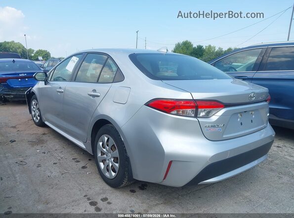 JTDEPRAE4LJ060233 2020 TOYOTA COROLLA Silver Հետևի ձախ