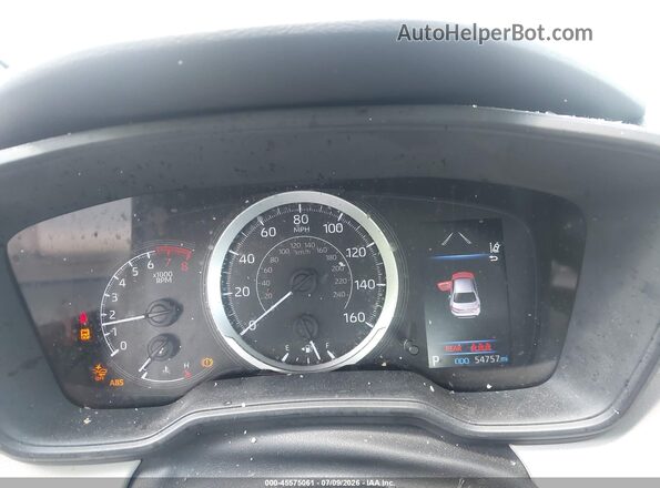 JTDEPRAE4LJ060233 2020 TOYOTA COROLLA Silver Հետևի նստատեղերի տեսք