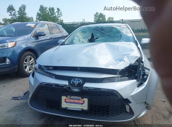 JTDEPRAE4LJ060233 2020 TOYOTA COROLLA Silver Սարքավորումների վահանակի տեսք