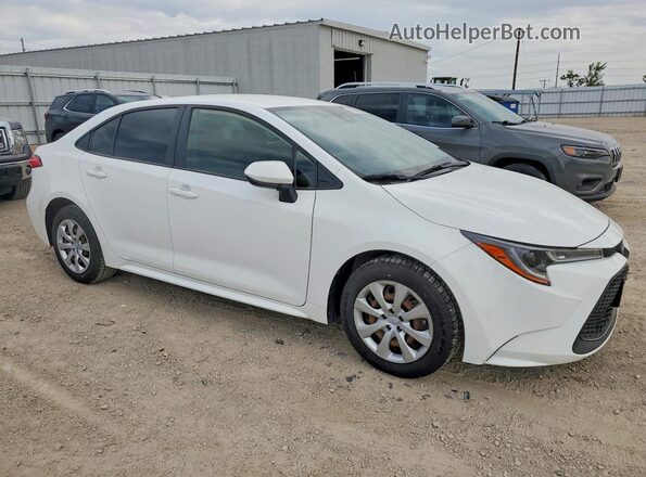 JTDEPRAE4LJ079185 2020 TOYOTA COROLLA Белый Передняя правая четверть
