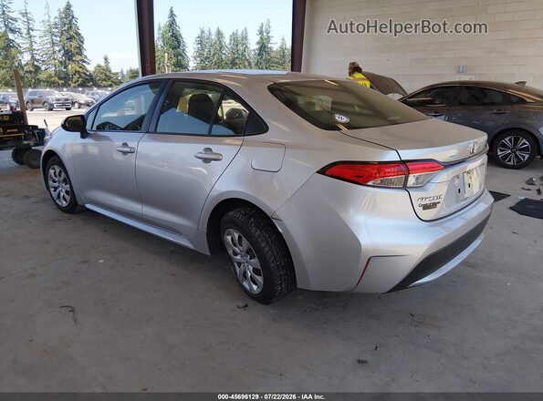 JTDEPRAE4LJ079672 2020 TOYOTA COROLLA Серебряный Задняя левая четверть