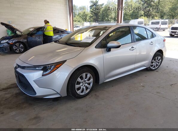 JTDEPRAE4LJ079672 2020 TOYOTA COROLLA Серебряный Передняя левая четверть