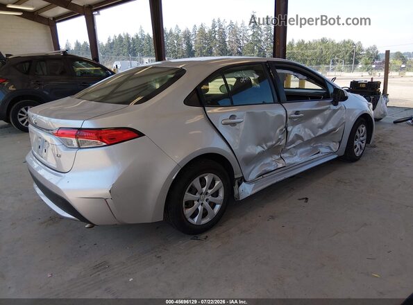 JTDEPRAE4LJ079672 2020 TOYOTA COROLLA Серебряный Задняя правая четверть